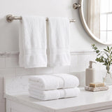 Madeline Egyptian Cotton Hand Towels 4-Piece Plush Set