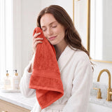 Madeline Egyptian Cotton Hand Towels 4-Piece Plush Set