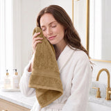 Madeline Egyptian Cotton Hand Towels 4-Piece Plush Set