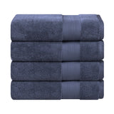 Turkish Cotton Bath Towels Heavyweight 4 Piece Set Aria