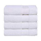 Turkish Cotton Bath Towels Heavyweight 4 Piece Set Aria