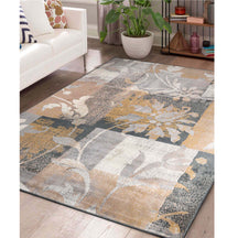 Superior Pastiche Contemporary Floral Patchwork Area Rug