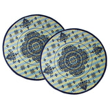 60" Round Cotton 2 Piece Beach Towel Set - Beach Towel by Superior