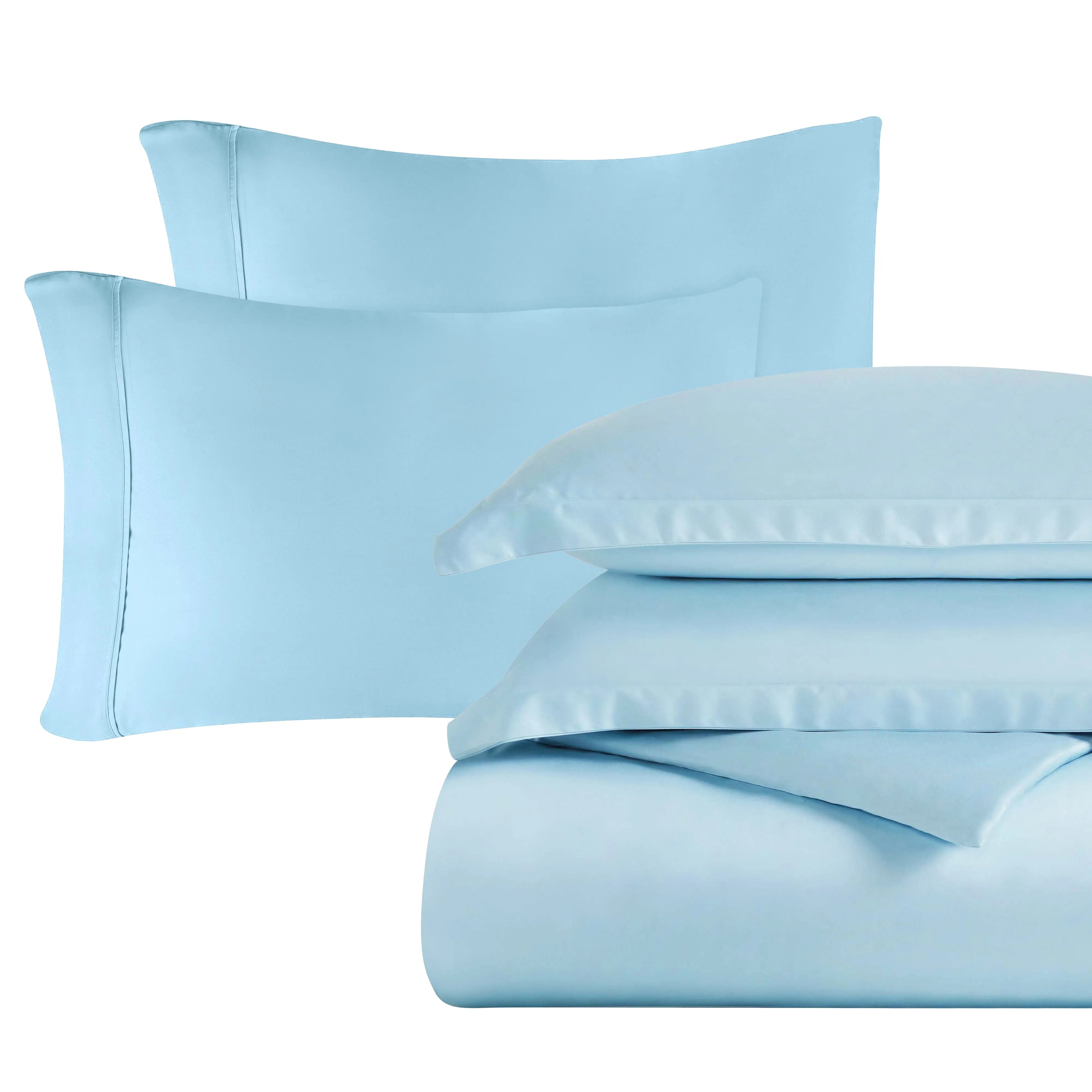 5-Piece Cotton Blend 600 Thread Count Duvet Cover Bundle - Hardcore Bundle by Superior Brand