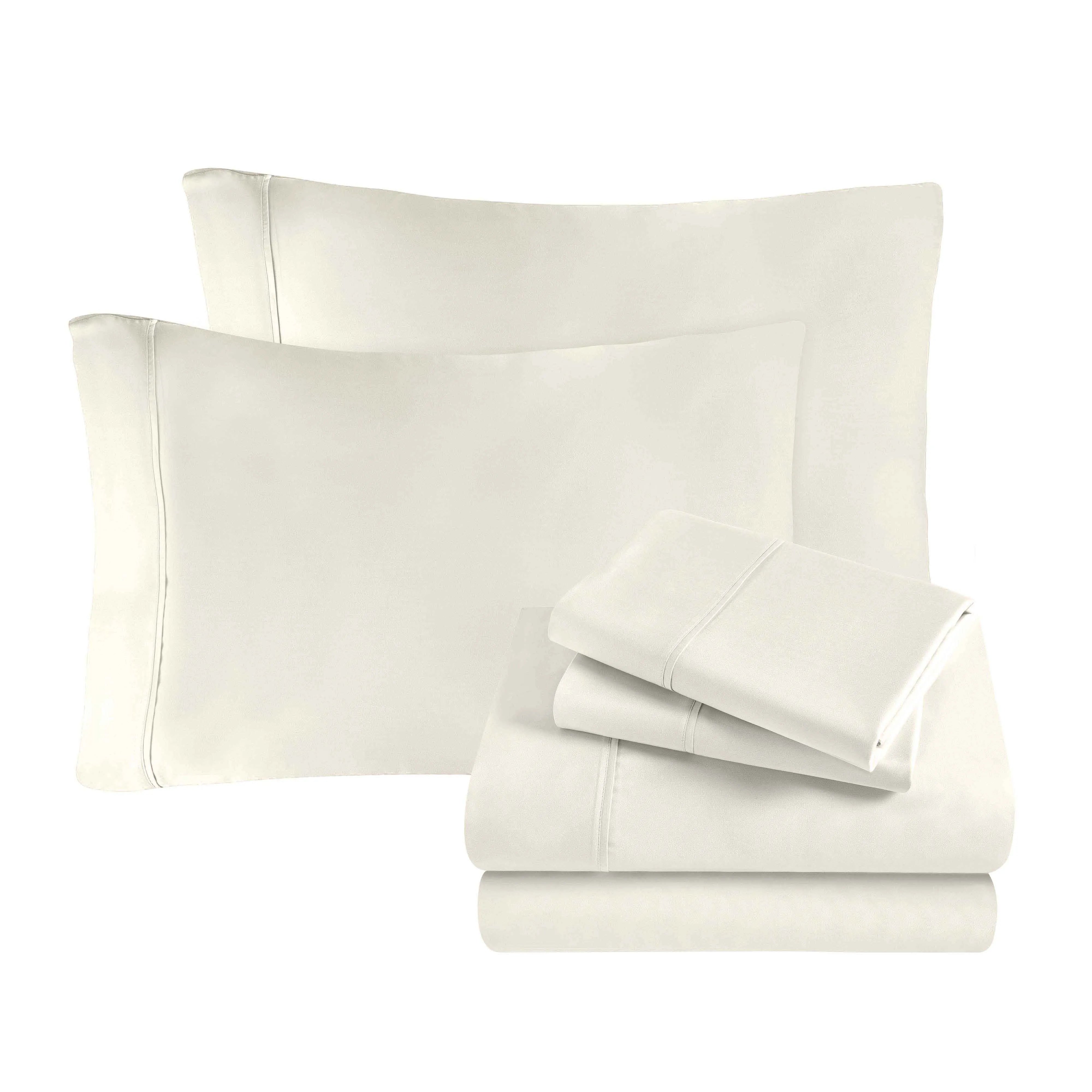 6-Piece Cotton Blend 600 Thread Count Sheet Bundle - Hardcore Bundle by Superior Brand