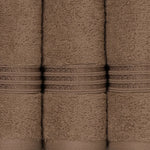 Heritage Egyptian Cotton Plush Heavyweight 8 Piece Towel Set - Egyptian Cotton Towel Set by Superior