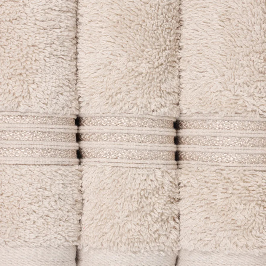 Heritage Egyptian Cotton Plush Heavyweight 8 Piece Towel Set - Egyptian Cotton Towel Set by Superior