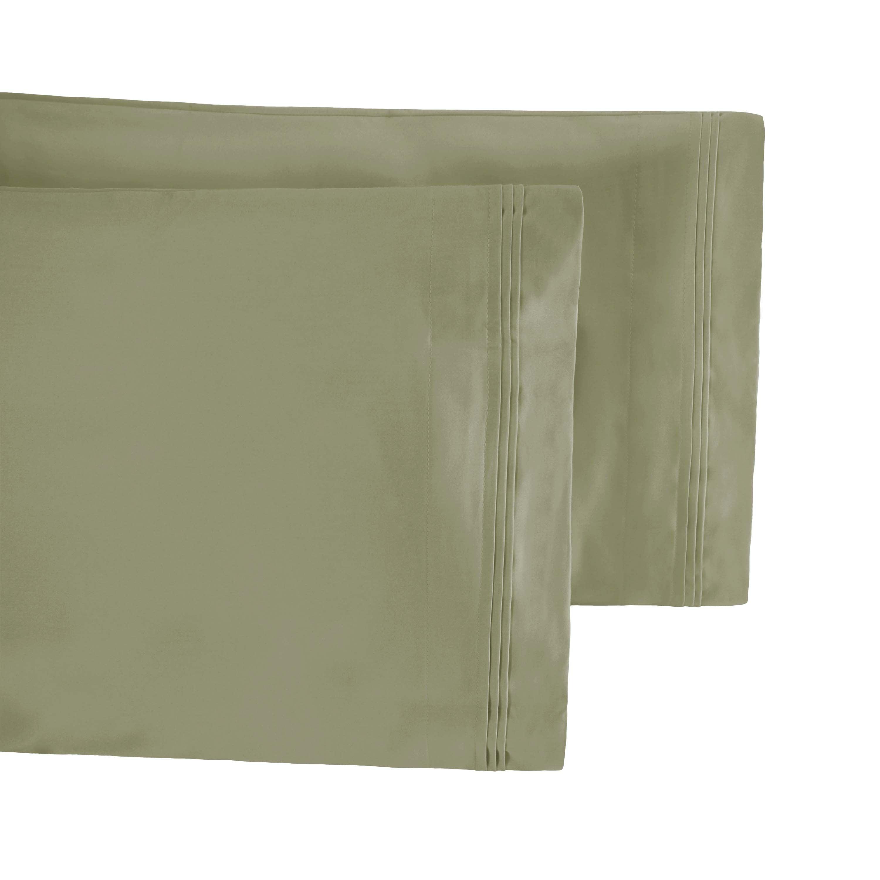650 Thread Count Premium Egyptian Cotton Solid Pillowcase Set - Egyptian Cotton Pillowcases by Superior