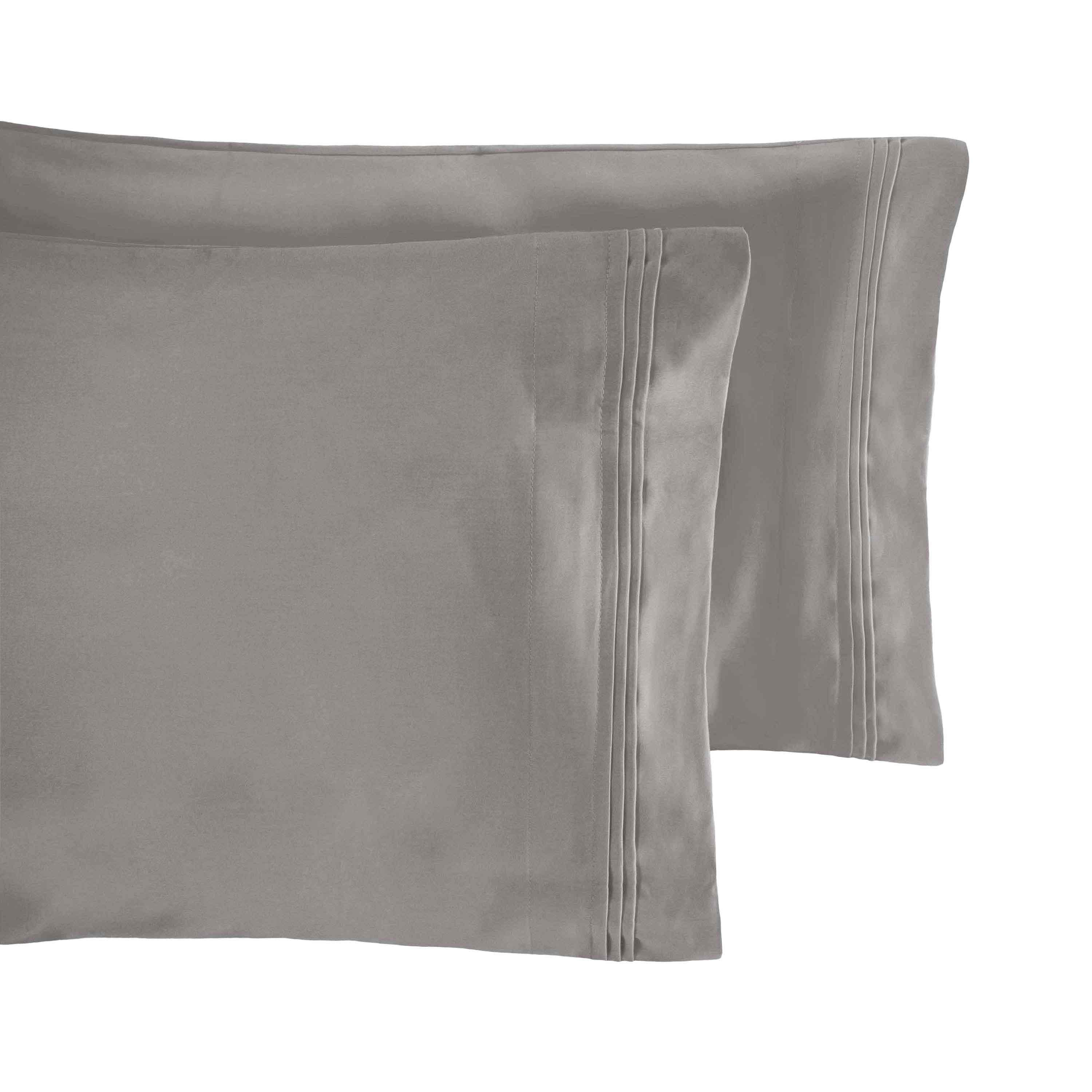 650 Thread Count Premium Egyptian Cotton Solid Pillowcase Set - Egyptian Cotton Pillowcases by Superior