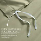 650 Thread Count Egyptian Cotton Solid Duvet Cover