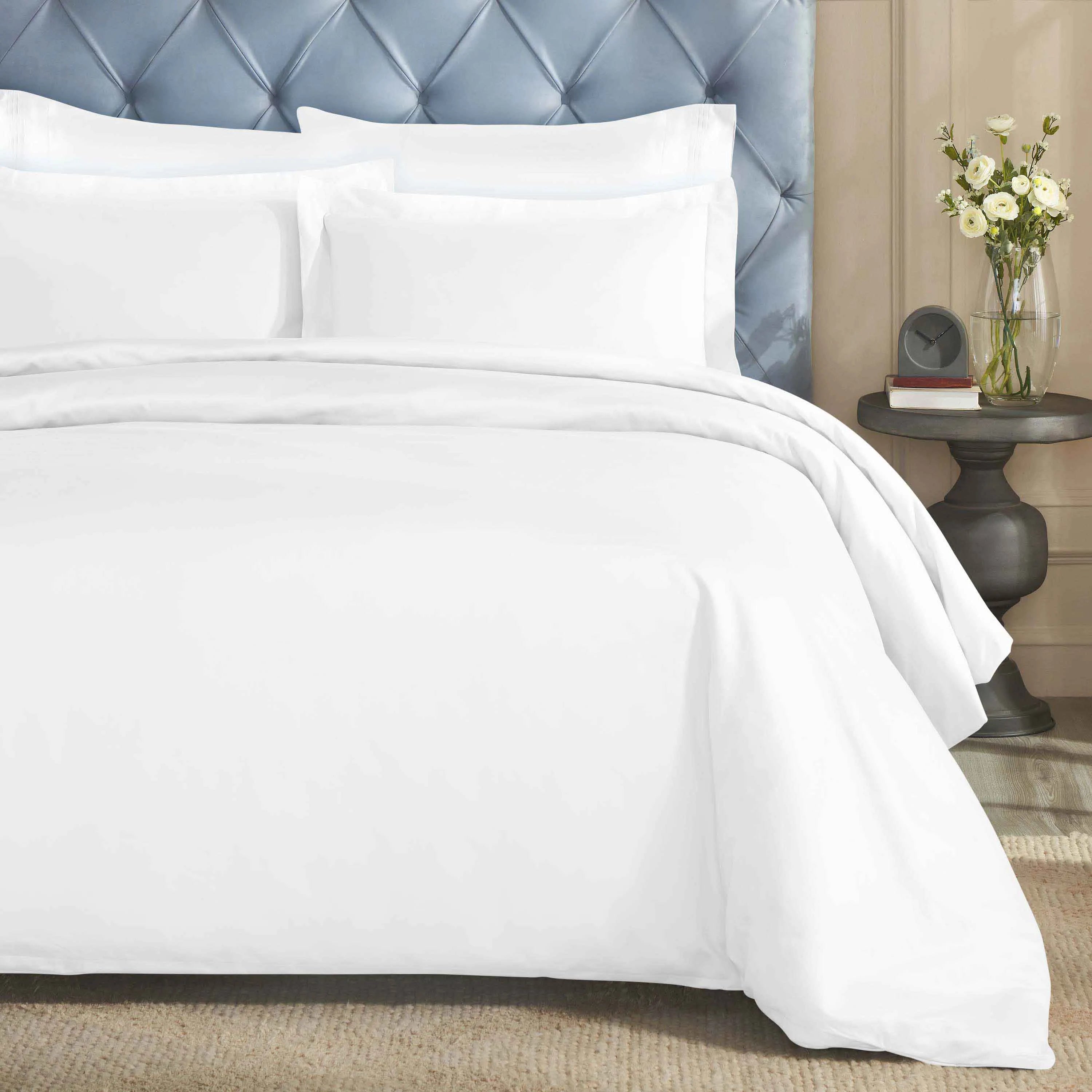 5-Piece Egyptian Cotton 650 Thread Count Duvet Cover Bundle - Hardcore Bundle by Superior Brand