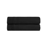 100% Egyptian Cotton 650 Thread Count Solid Pillowcase Set