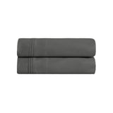 100% Egyptian Cotton 650 Thread Count Solid Pillowcase Set