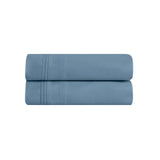 100% Egyptian Cotton 650 Thread Count Solid Pillowcase Set
