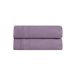 100% Egyptian Cotton 650 Thread Count Solid Pillowcase Set