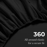 650 Thread Count Egyptian Cotton Sateen Sheet Set