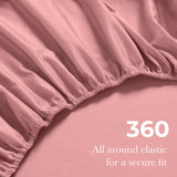 650 Thread Count Egyptian Cotton Sateen Sheet Set