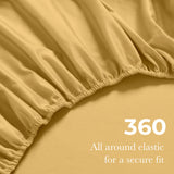 650 Thread Count Egyptian Cotton Sateen Sheet Set