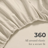 650 Thread Count Egyptian Cotton Sateen Sheet Set