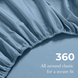 650 Thread Count Egyptian Cotton Sateen Sheet Set