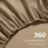 650 Thread Count Egyptian Cotton Sateen Sheet Set