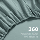 650 Thread Count Egyptian Cotton Sateen Sheet Set