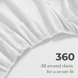 650 Thread Count Egyptian Cotton Sateen Sheet Set