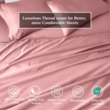 650 Thread Count Egyptian Cotton Sateen Sheet Set