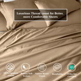 650 Thread Count Egyptian Cotton Sateen Sheet Set