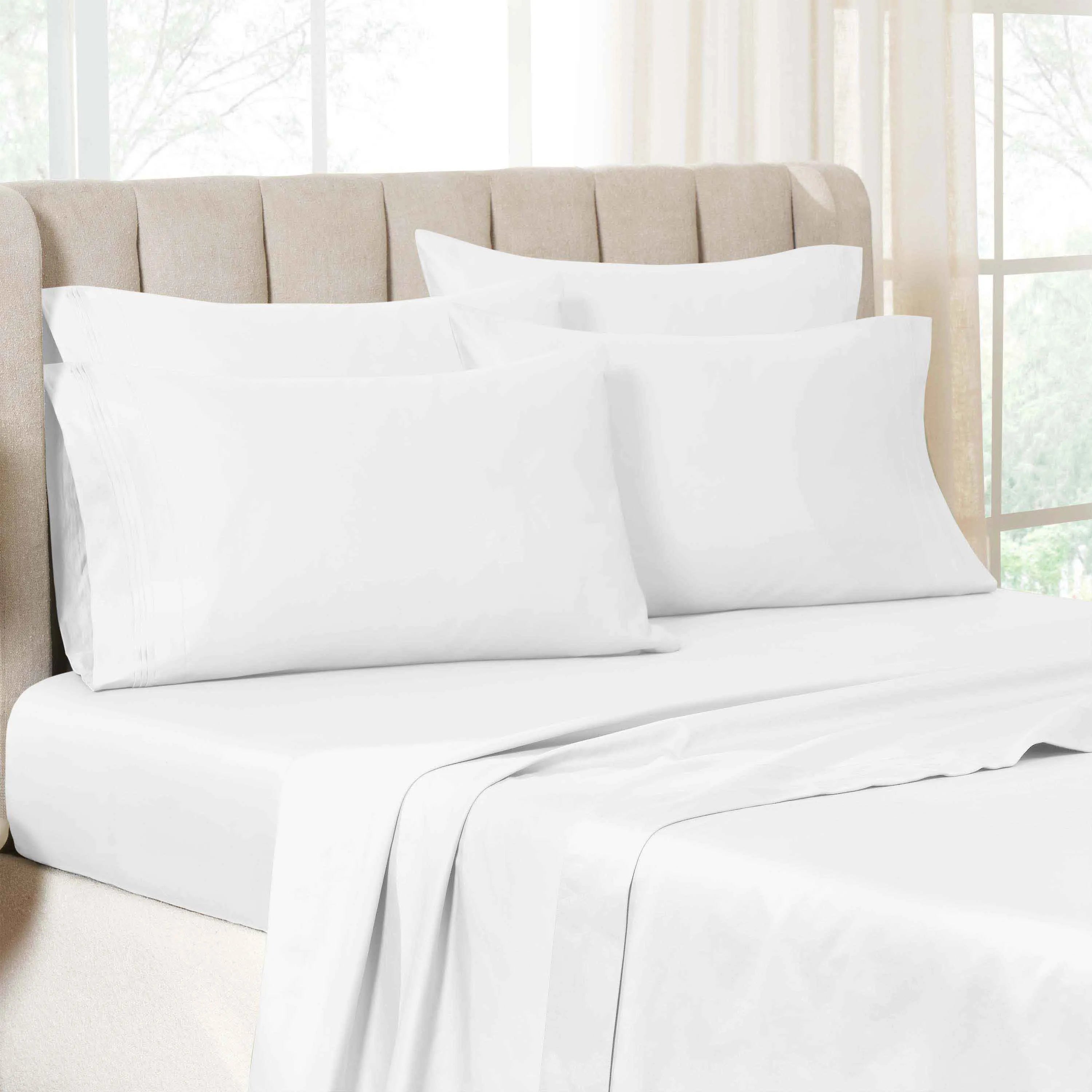 6-Piece Egyptian Cotton 650 Thread Count Sheet Bundle - Hardcore Bundle by Superior Brand