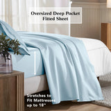 650 Thread Count Egyptian Cotton Sateen Sheet Set
