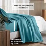 650 Thread Count Egyptian Cotton Sateen Sheet Set