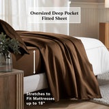 650 Thread Count Egyptian Cotton Sateen Sheet Set