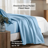 650 Thread Count Egyptian Cotton Sateen Sheet Set