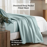 650 Thread Count Egyptian Cotton Sateen Sheet Set