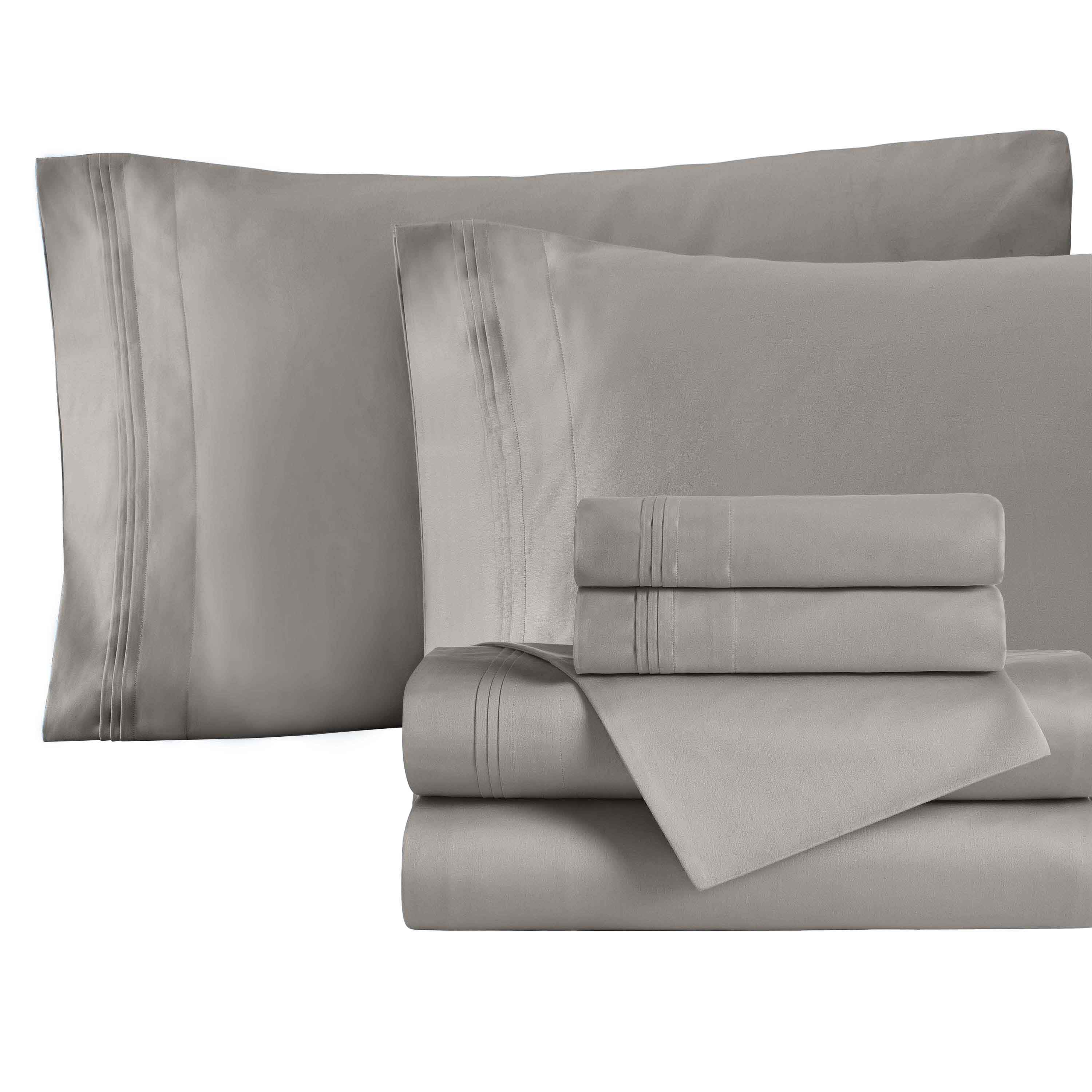 Egyptian Cotton 650 Thread Count Sheet Bundle - Hardcore Bundle by Superior Brand