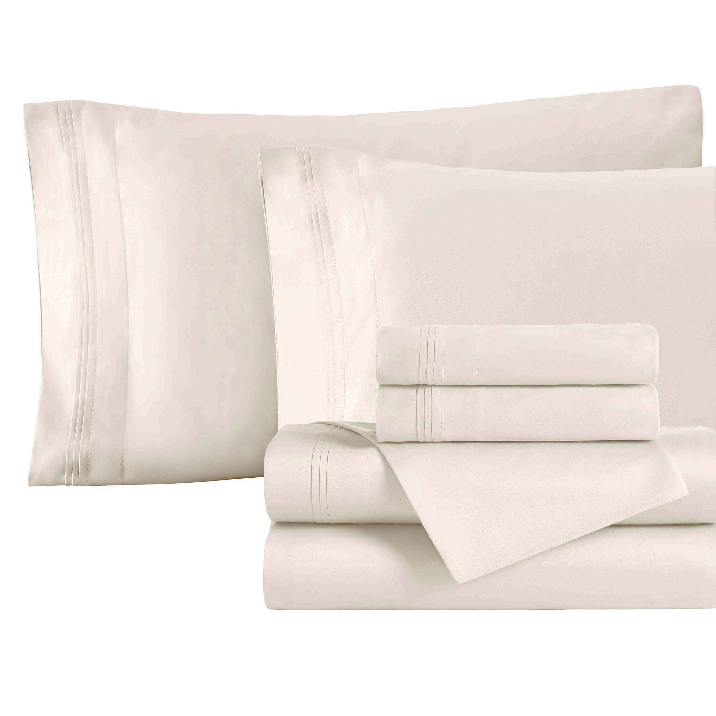 Egyptian Cotton 650 Thread Count Sheet Bundle - Hardcore Bundle by Superior Brand