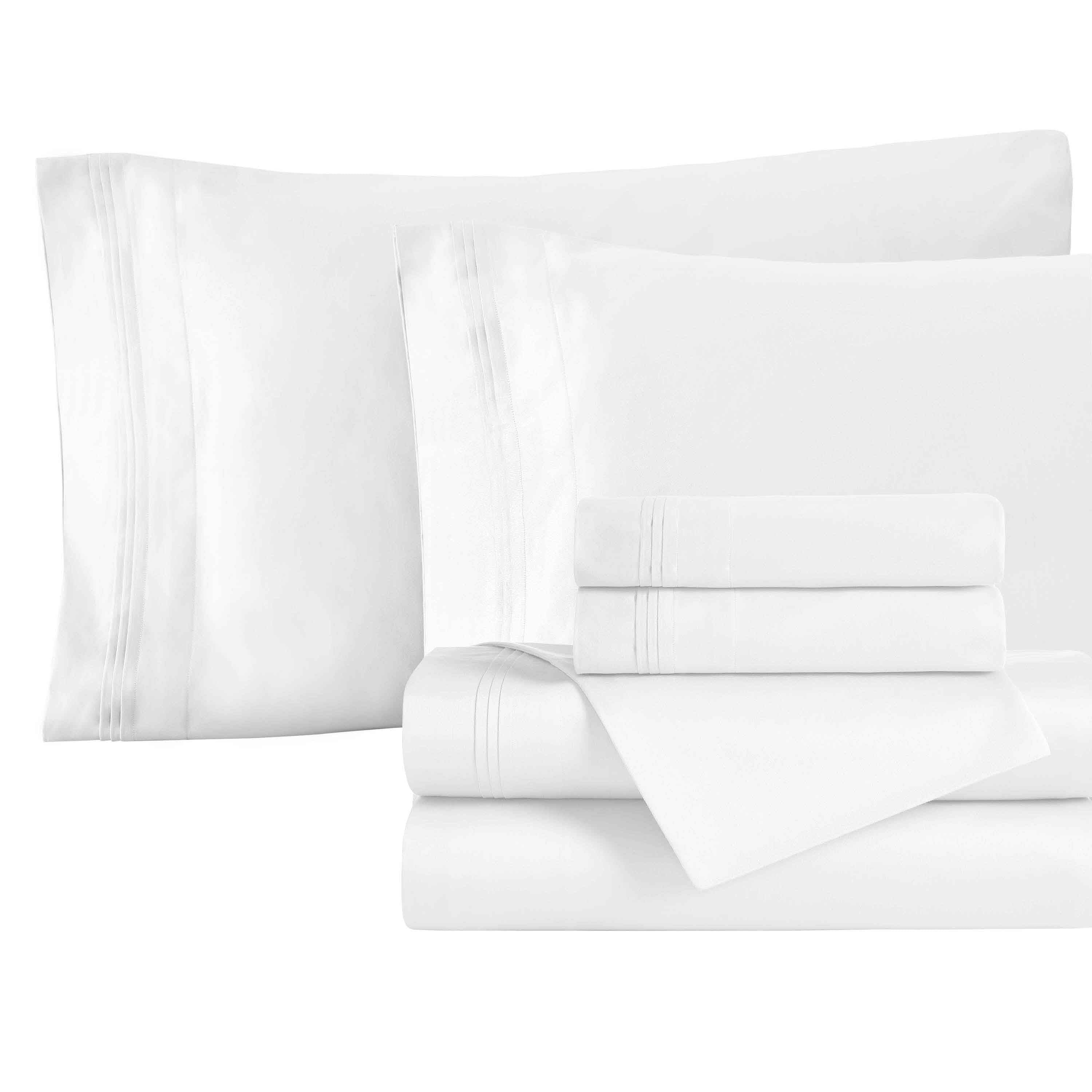 Egyptian Cotton 650 Thread Count Sheet Bundle - Hardcore Bundle by Superior Brand