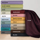 650 Thread Count Egyptian Cotton Solid Duvet Cover
