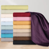 650 Thread Count Egyptian Cotton Solid Duvet Cover