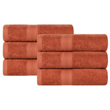 Eco-Friendly Ring-Spun Cotton 6-Piece Hand Towel Set