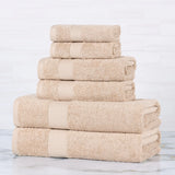 Egyptian Cotton Kendell Plush Towel Set 6 Piece