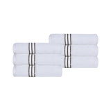 Ultra Plush Turkish Cotton Hand Towels – 6 Piece