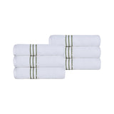 Ultra Plush Turkish Cotton Hand Towels – 6 Piece
