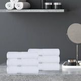 Ultra Plush Turkish Cotton Hand Towels – 6 Piece