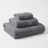 3-Piece Cotton Towel Set Plush Terry Towels Atlas