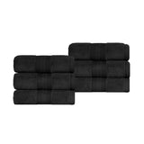 Turkish Cotton Hand Towels 6-Piece Set