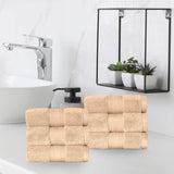 Turkish Cotton Hand Towels 6-Piece Set