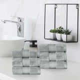 Turkish Cotton Hand Towels 6-Piece Set