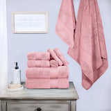 Aria Turkish Cotton Plush Towel Set 9 Piece